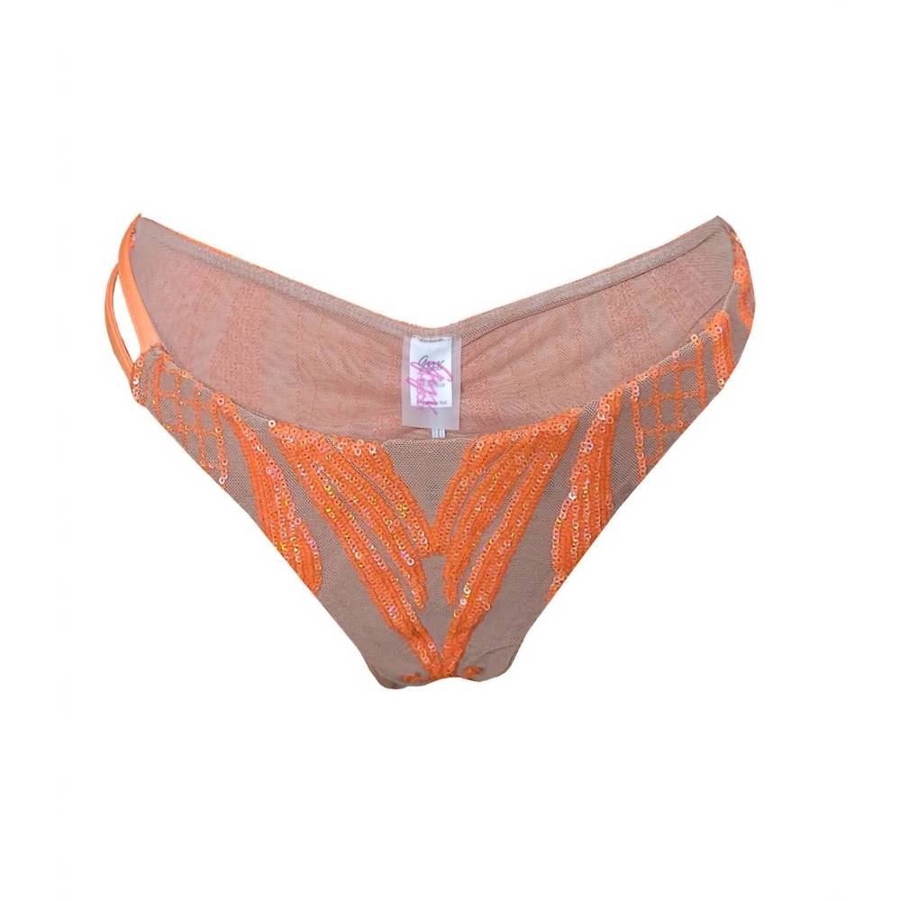 NEW GYV ME BODY women's side hip brazilian bikini in sunset
